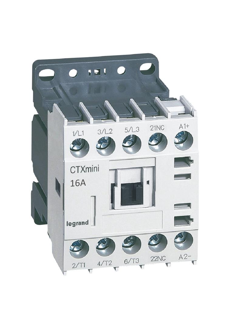 Stycznik Mocy 16A 3P 24V DC 0Z 1R CTX3 Mini 417071 LEGRAND