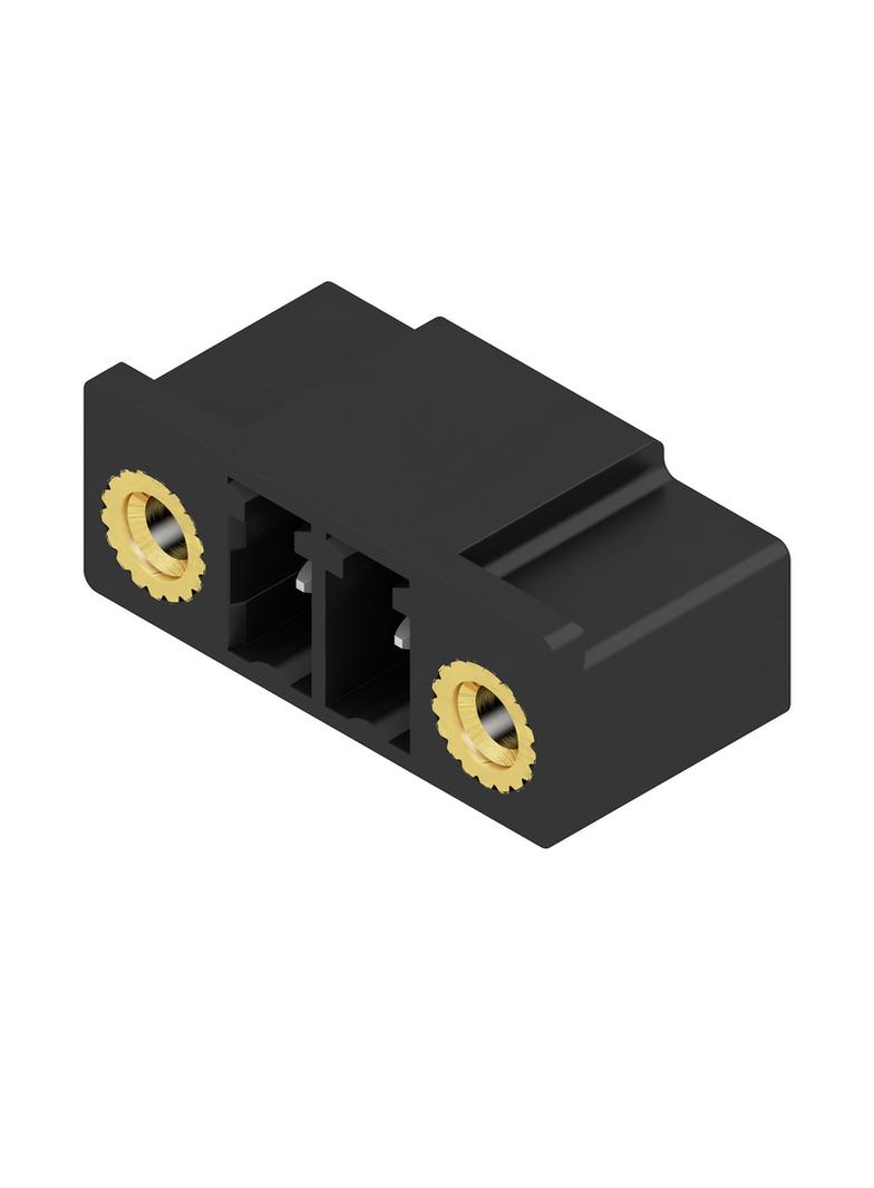 SC 3.81/02/90F 3.2SN BK BX Wtyki PCB (złącza płyty), 3.81 mm, Liczba biegunów: 2, kąt odejścia: 90° /96szt./ 1793330000 WEIDMÜLLER