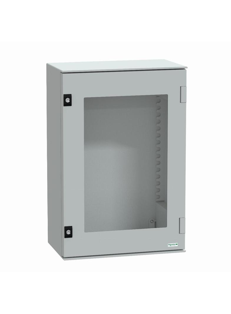 Thalassa Obudowa poliestrowa wisząca PLM z drzwiami transparentnymi IP66 647x436x250 mm