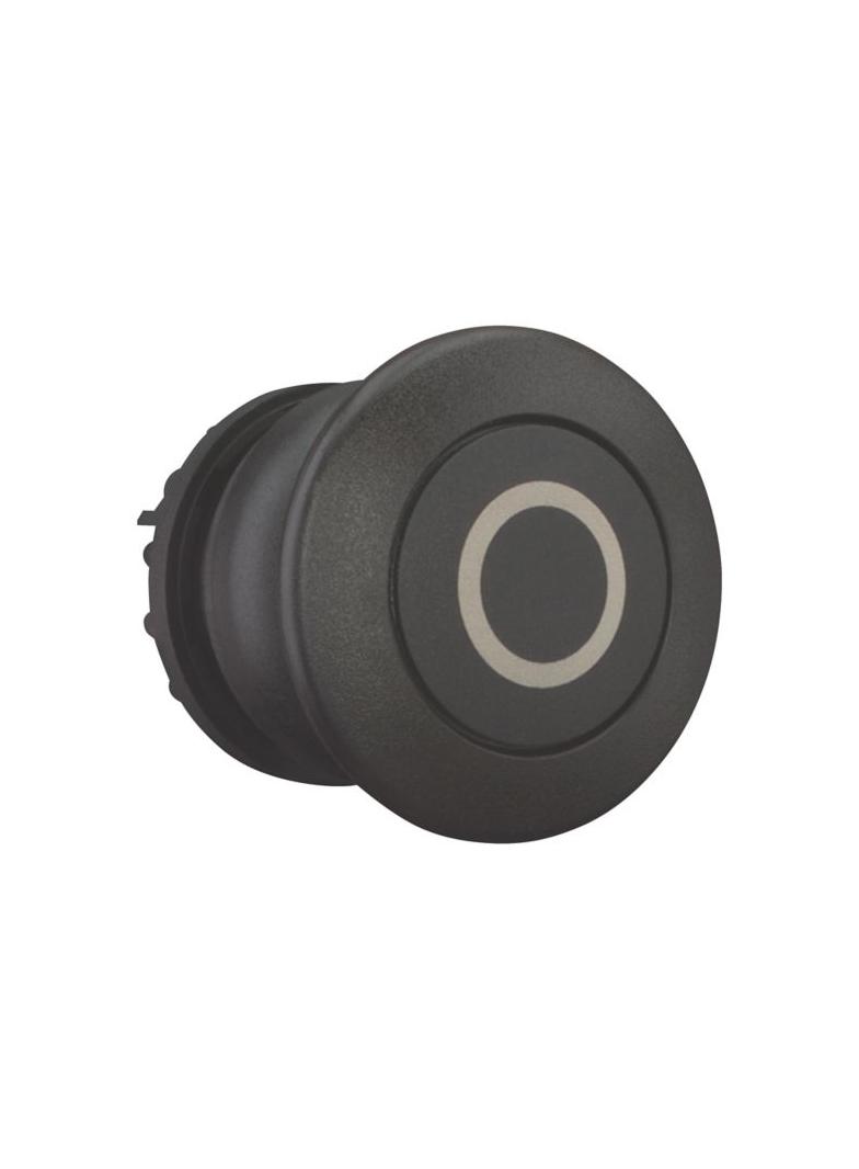 M22S-DP-S-X0 Przycisk grzybkowy czarny z samopowrotem z opisem 216725 EATON