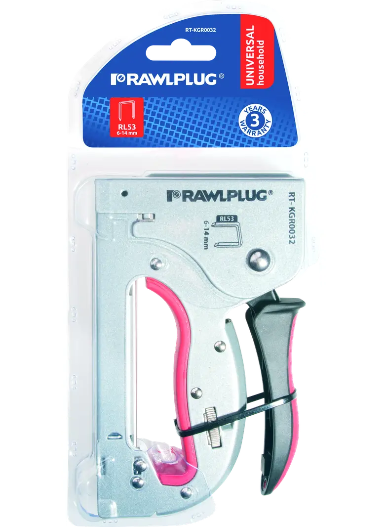Zszywacz ręczny RL53 metalowy 3w1 zakres 6-14 mm RT-KGR0032 RAWLPLUG