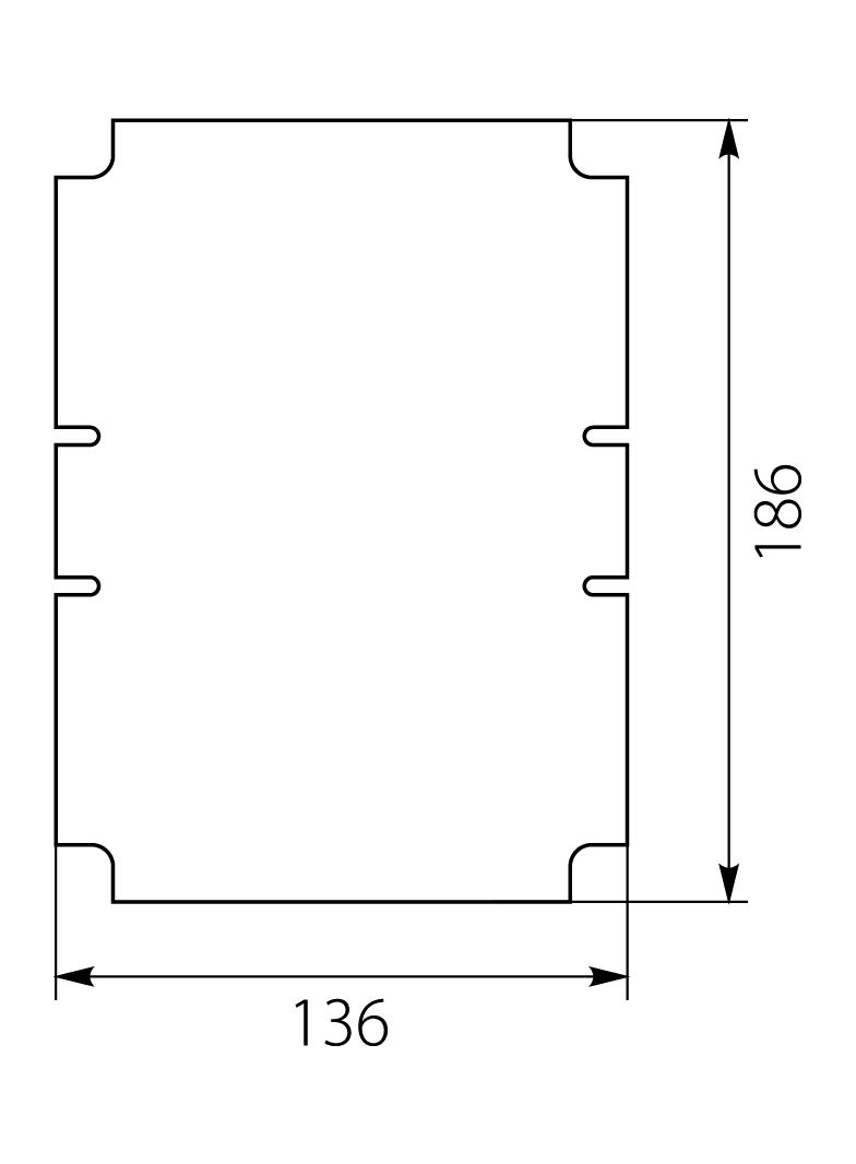 PM-płyta montażowa metal 33.30 OPATÓWEK