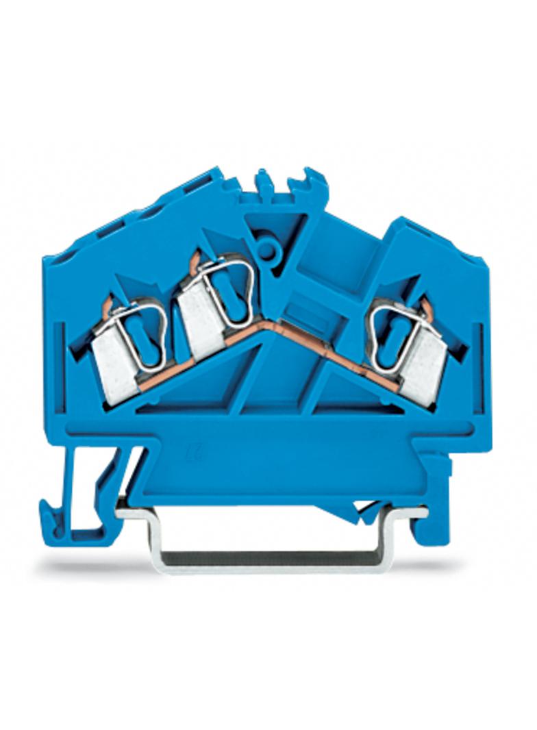 złączka 3-przewodowa 2,5 mm2 niebieska