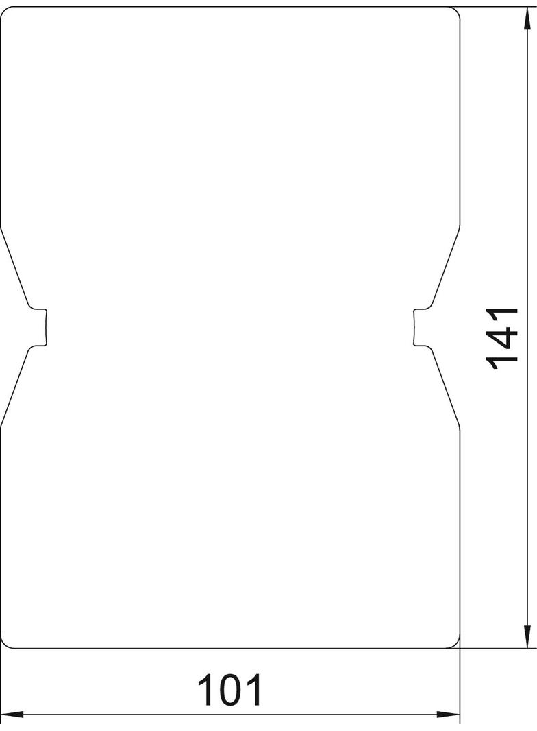 ISSGU140100, Podkładka gumowa