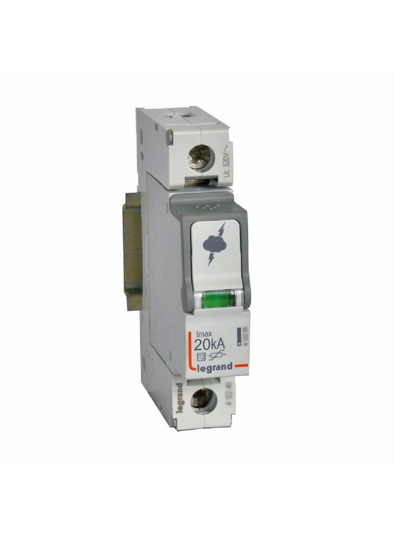 OGRANICZNIK PRZEPIĘĆ T2 20 KA 1P, Legrand