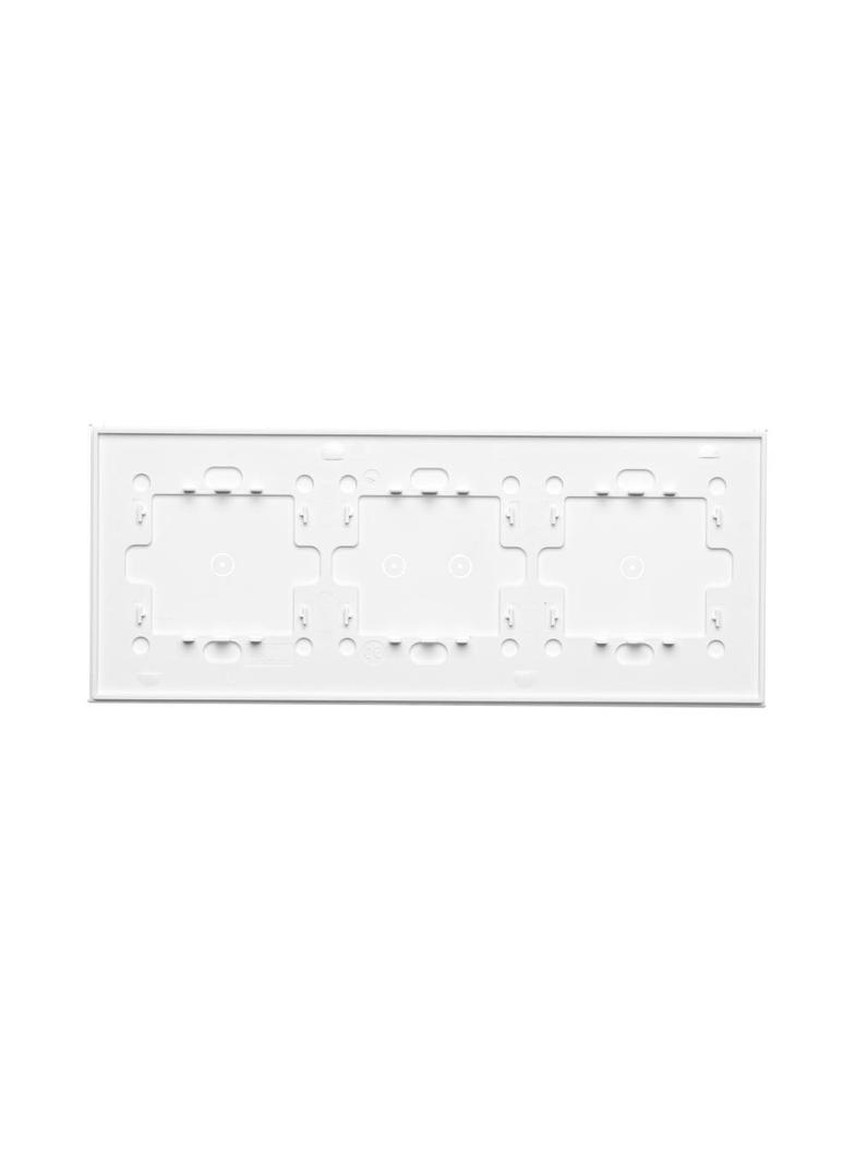 Simon 54 Touch Panel dotykowy S54 Touch 3 moduły 1 pole dotykowe + 2 pola dotykowe poziome + 1 pole dotykowe biała perła DSTR3121/70 KONTAKT