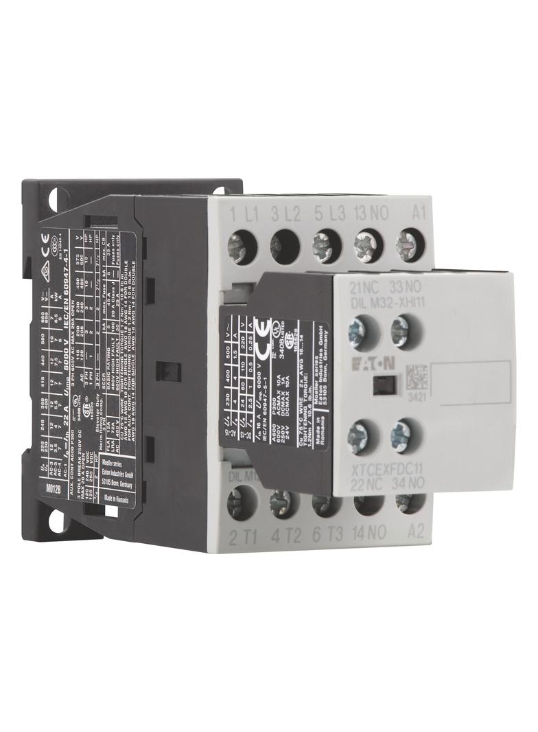 DILM12-21(24VDC) Stycznik mocy 12A [AC-3] 2Z 1R 276915 EATON
