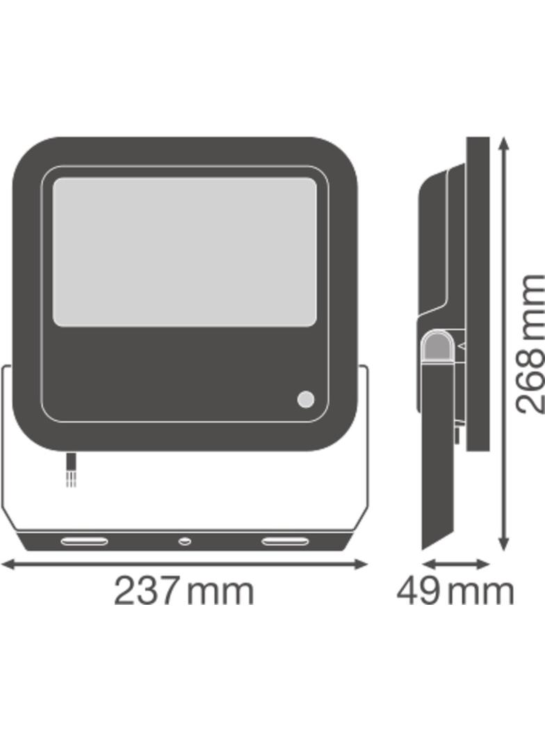 Naświetlacz FLOOD LED PERFORMANCE 65W 4000K SYM 100 SL black