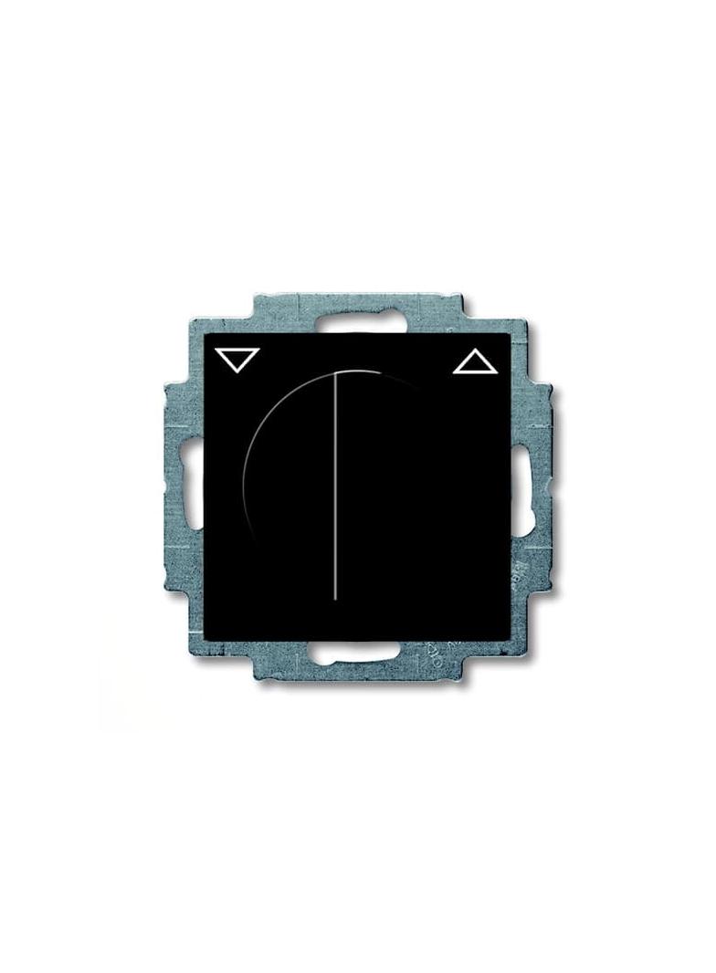 BASIC55 Wyłącznik żaluzjowy 1-biegunowy, N, E czarny-chateau