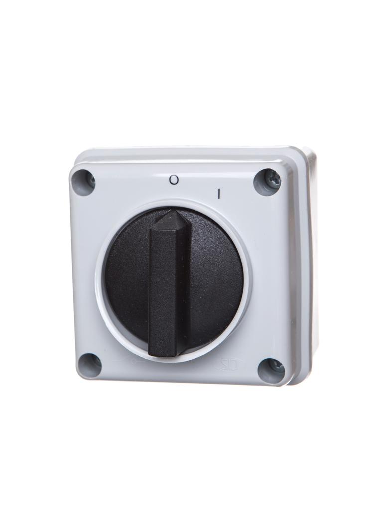 Łuk E12-53 Włącz-wyłącz jednofazowy  0-I IP-44