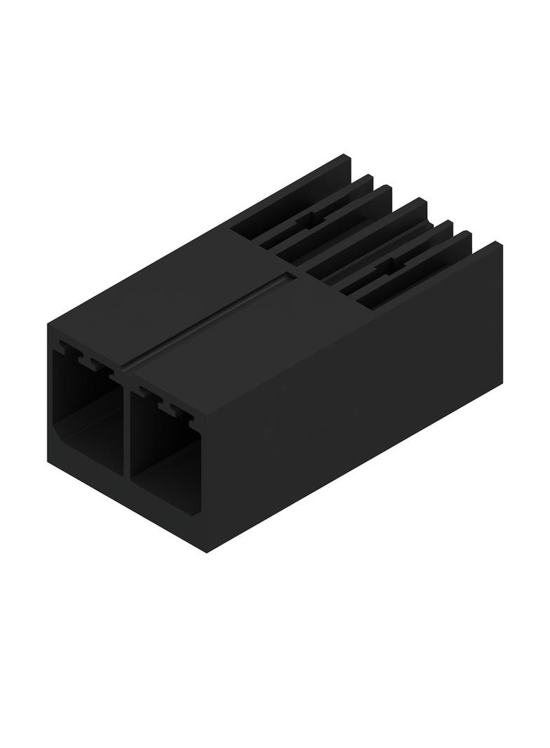 SV 7.62HP/02/90G 3.5SN BK BX Złącze wtykowe płytek drukowanych /120szt./ WEIDMULLER