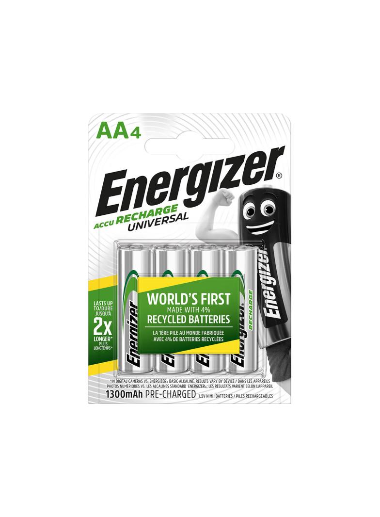 AKUMULATOR ENERGIZER UNIVERSAL AA HR6/4 szt. 1300mAh