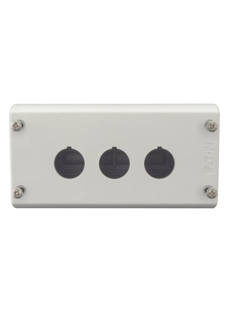 M22-I3 Obudowa kasety 3-otworowa 22mm szara IP67 216538 EATON