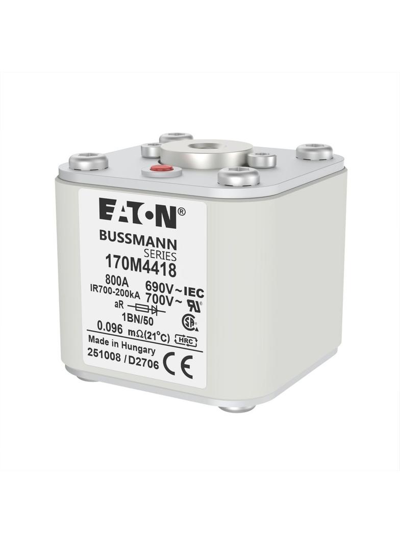 FUSE 800A 690V 1BN/50 AR UC Wkładka szybka 800A AC 690V rozmiar 1 53x69x51 mm aR IEC UL w 170M4418 E