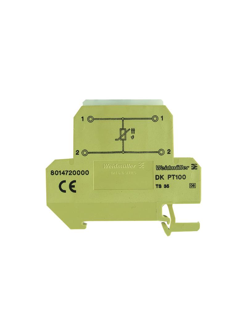 DKT 4/35 PT100 Złączki szynowe z elementami elektronicznymi /10szt./ WEIDMULLER