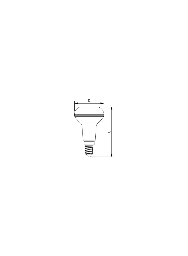 Żarówka LED 2,8W=40W 210lm 2700K barwa ciepła LEDspot 2,8-40W R50 E14 827 36st. 9,29002E+11 PHILIPS