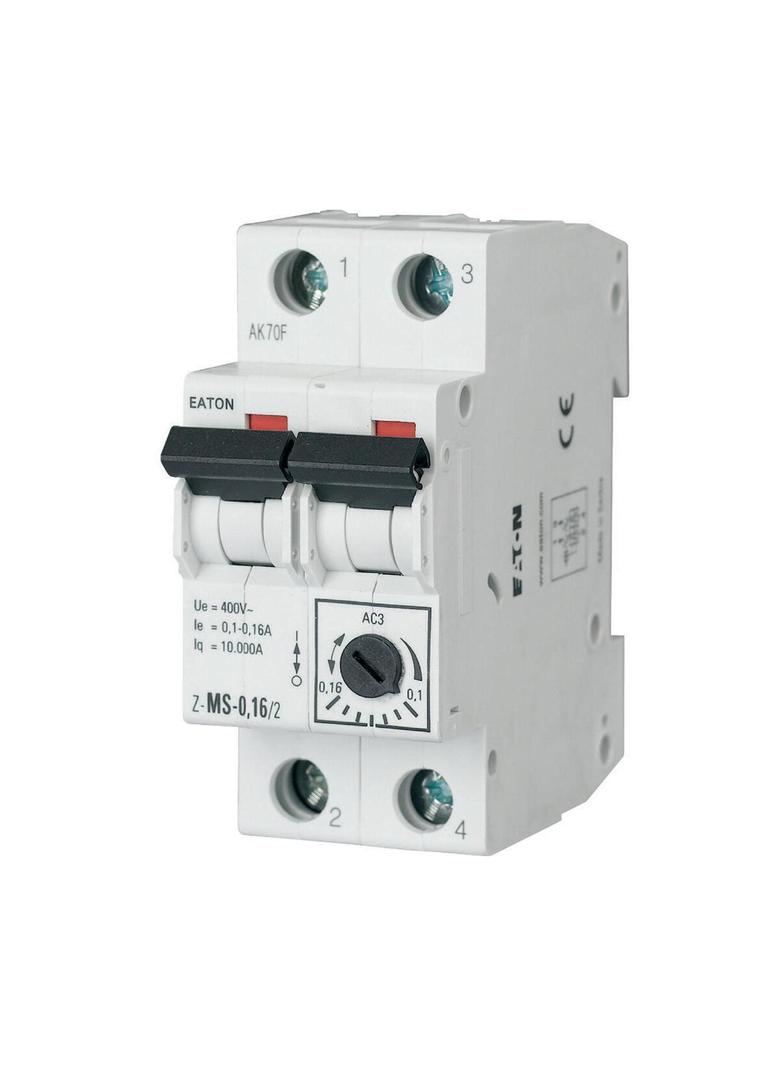 Z-MS-4,0/2 Wyłącznik silnikowy 2P 1,5kW 2,5-4A 248396 EATON