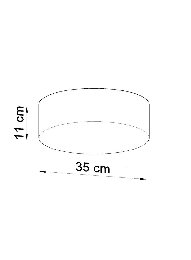 Sollux Plafon ARENA 35 biała SL.0123