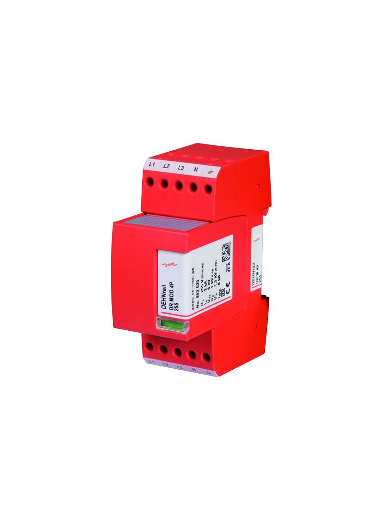 Ogranicznik przepięć DEHNrail M 4P 255V, 4-biegunowy do sieci 230 V AC