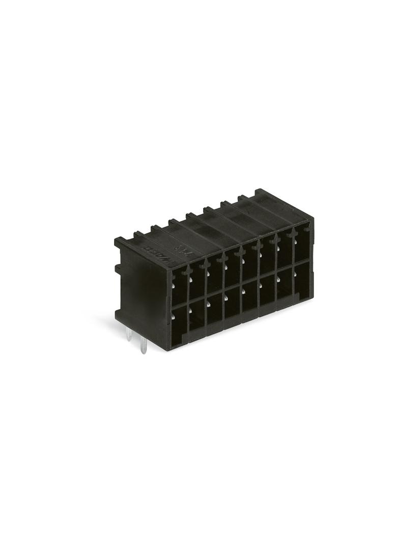 wtyk THT, 2-rzędowy /25szt./ WAGO