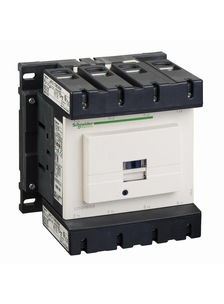 Stycznik mocy TeSys D [AC-3] 200A 4P 4Z cewka 240VAC zaciski skrzynkowe LC1D115004U7 Schneider