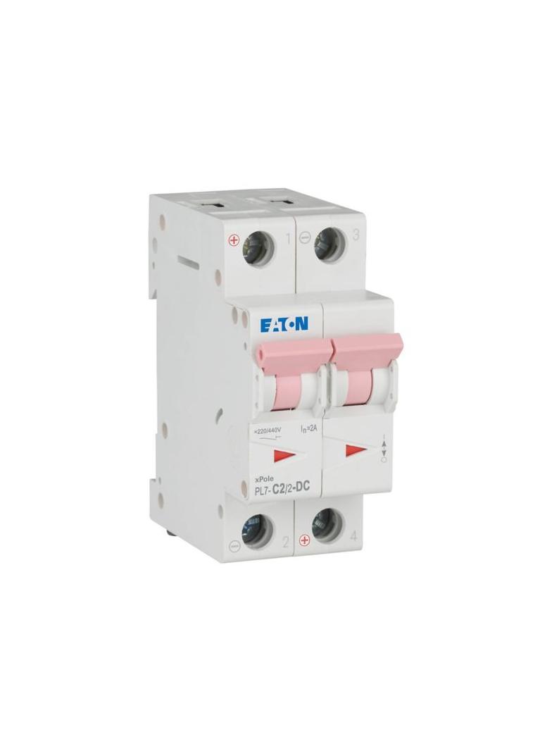 PL7-C2/2-DC Wyłącznik nadprądowy 10kA DC C2A 2P 264896 EATON