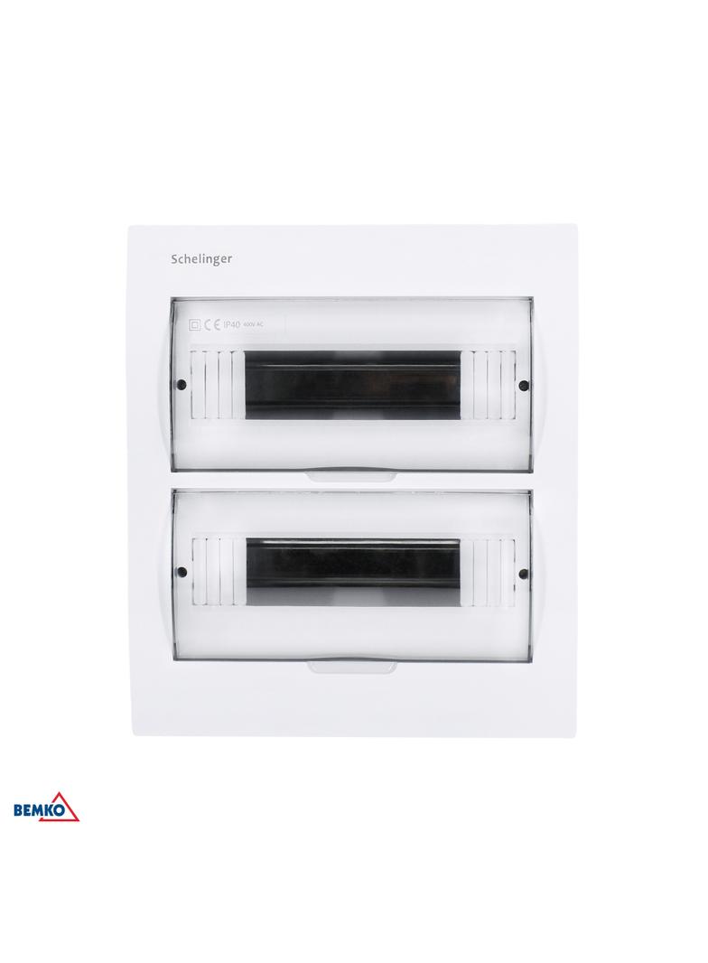 ROZDZIELNICA PODTYNKOWA IP40 ZACISKI 24N+24PE 2x12P