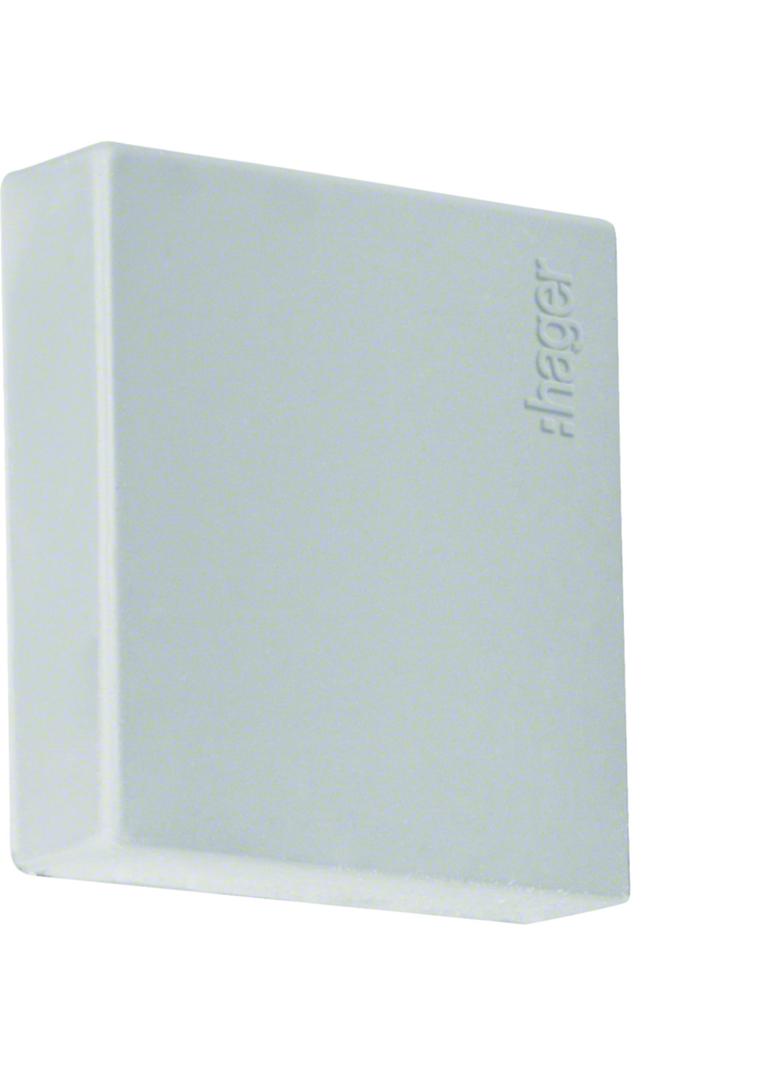 tehalit.LF Końcówka 25x25mm, jasnoszary