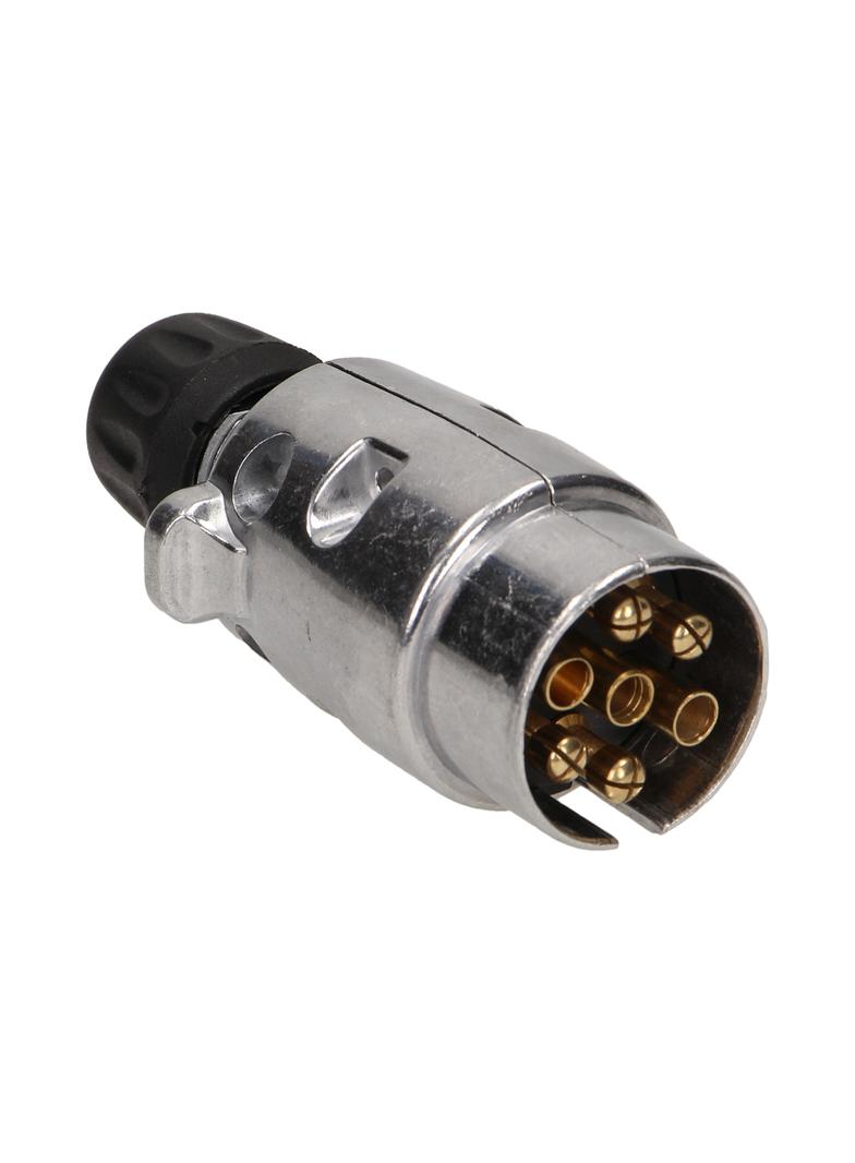 Wtyczka przyczepy aluminiowa 7 pinów 12/24V OR-AE-1385 ORNO
