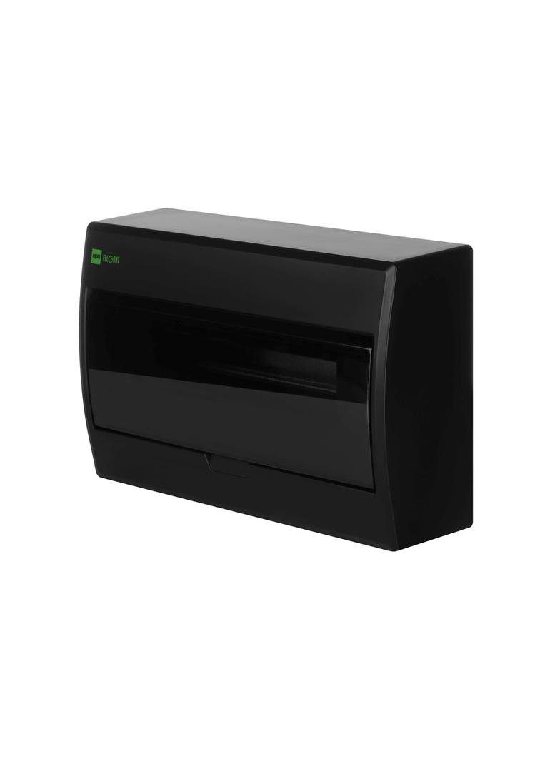 ELEGANT rozdzielnica 1x12 PE+N natynkowa IP 40 - kolor czarny