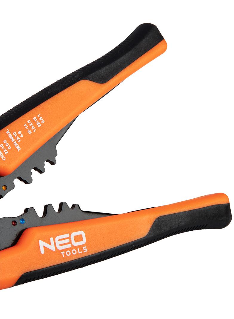 Automatyczny ściągacz izolacji 205mm, czołowy + konektory 230 szt.