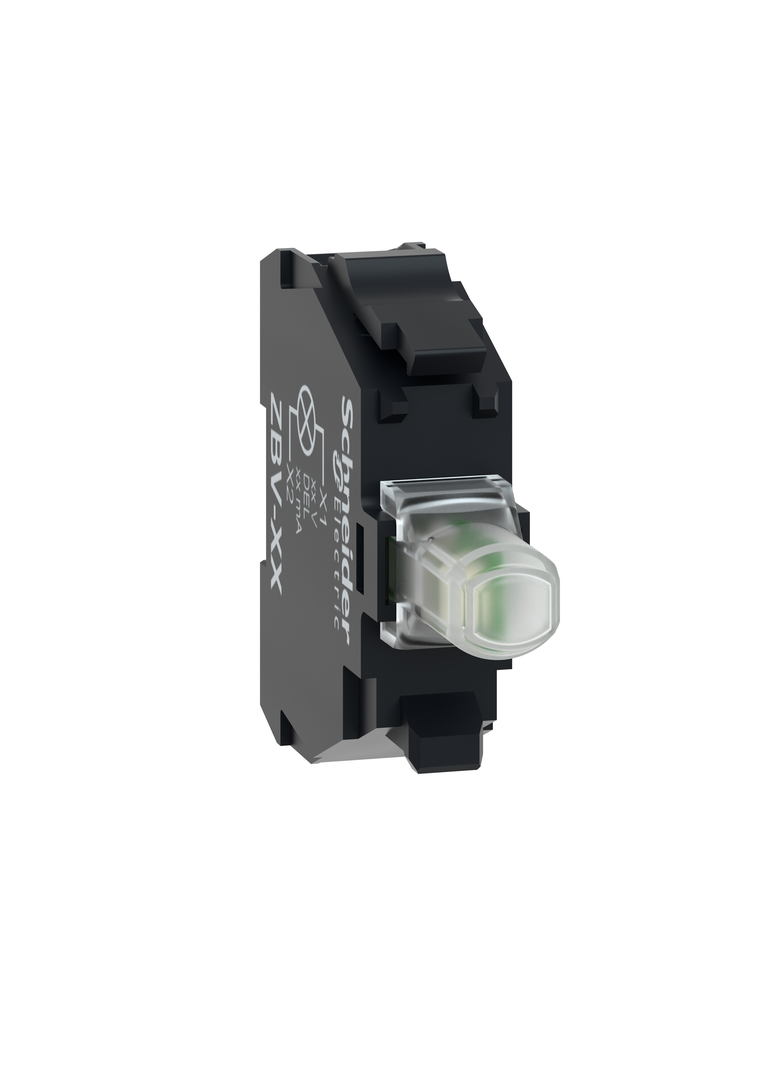 Harmona XB4 Dioda fi22 biała LED 24 120V ZBVBG1 Schneider