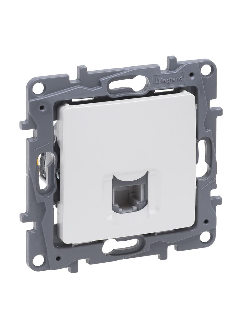 NILOE SELECTION - GNIAZDO RJ 11 PERŁA, Legrand