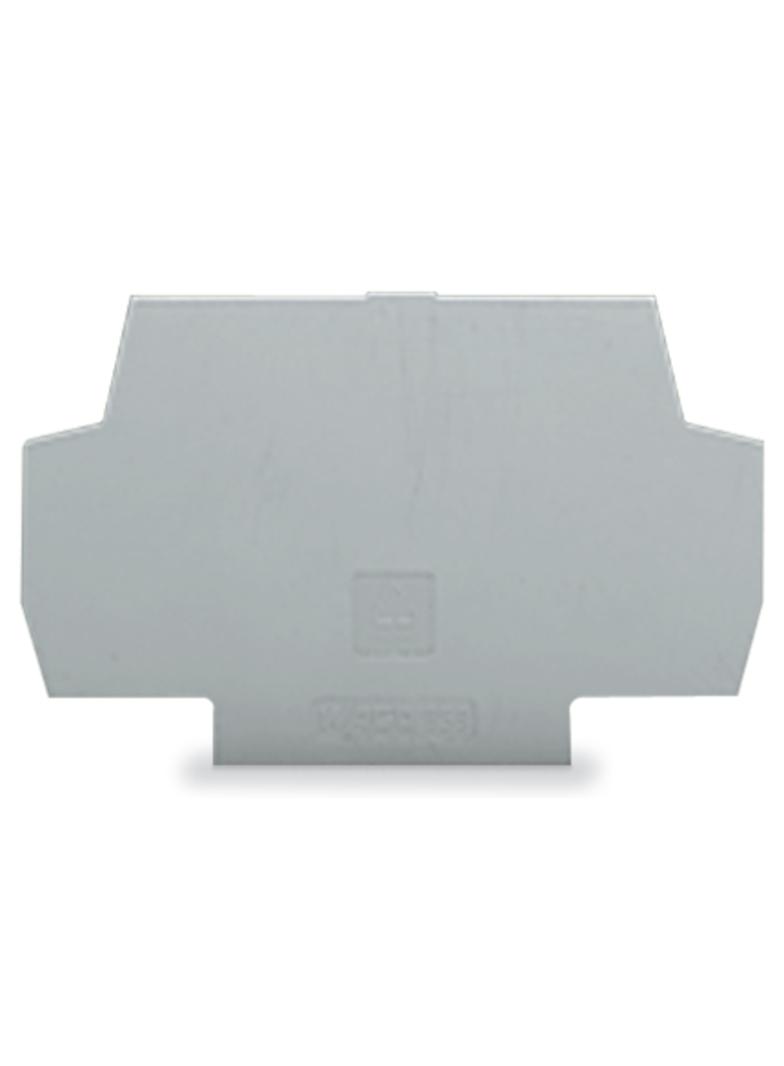 ścianka końcowa szara