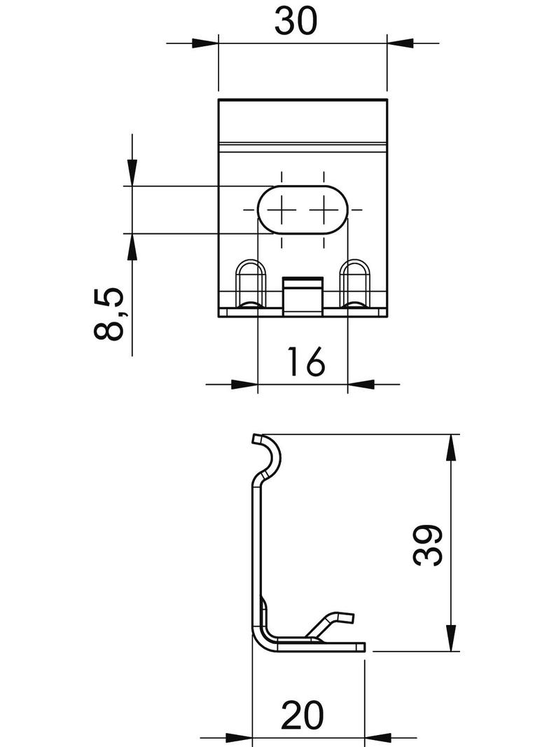 WH GRM35 FT, Mocowanie ścienne
