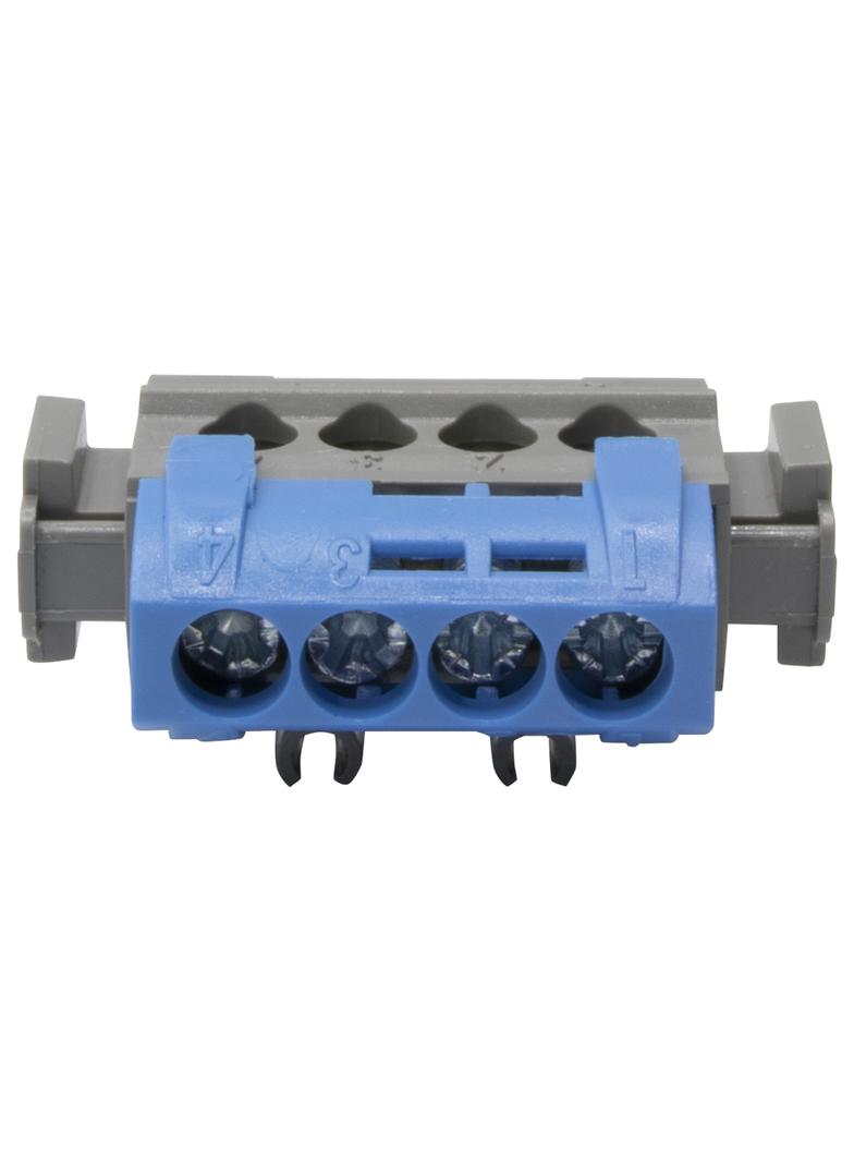 Listwa Przyłączowa 4-Otwory Niebieska IP2X N4 1,5-16 Mm2 004840 LEGRAND