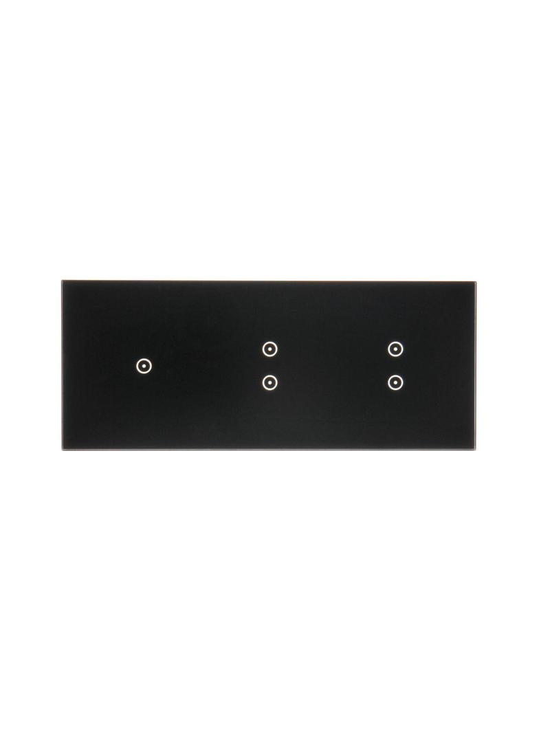 Simon 54 Touch Panel dotykowy S54 Touch 3 moduły 1 pole dotykowe + 2 pole dotykowe pionowe + 2 pola dotykowe pionowe zastygła lawa DSTR3133/73 KONTAKT