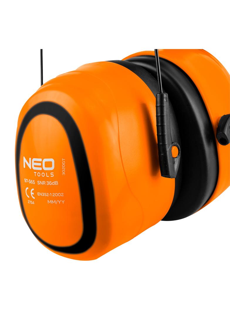 Nauszniki przeciwhałasowe, SNR 36dB, CE
