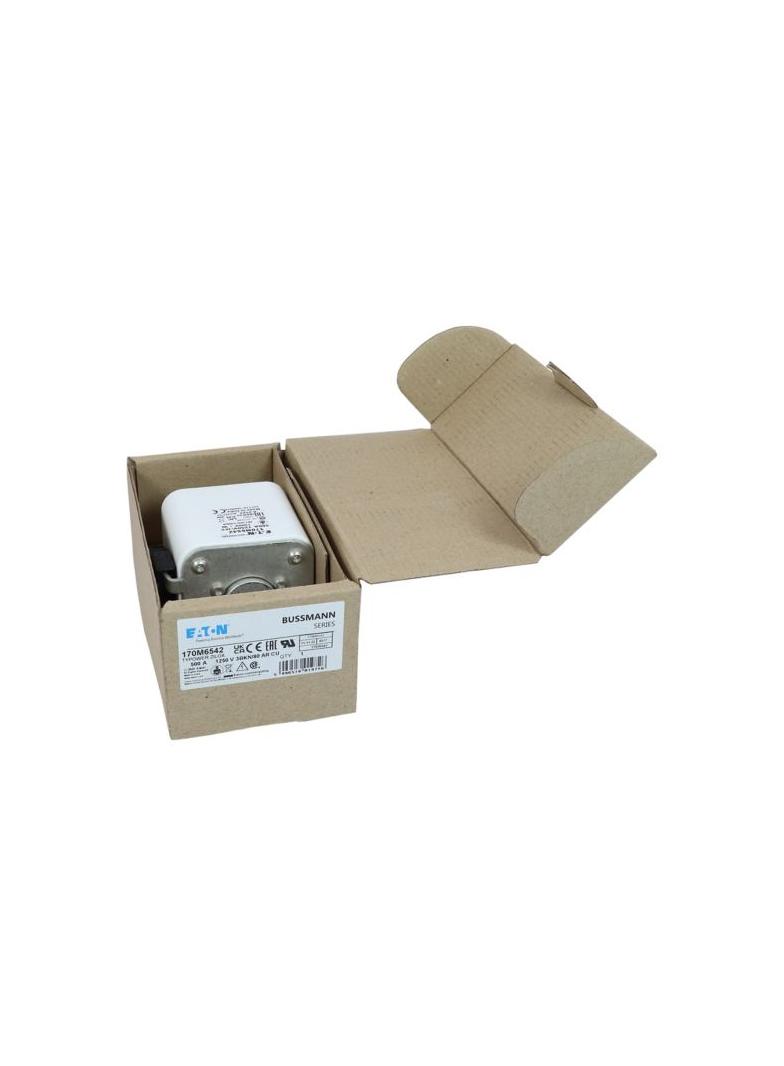 FUSE 500A 1250V 3BKN/80 AR CU Wkładka szybka 500A AC 1250V rozmiar 3 76x92x83 mm aR IEC UL 170M6542