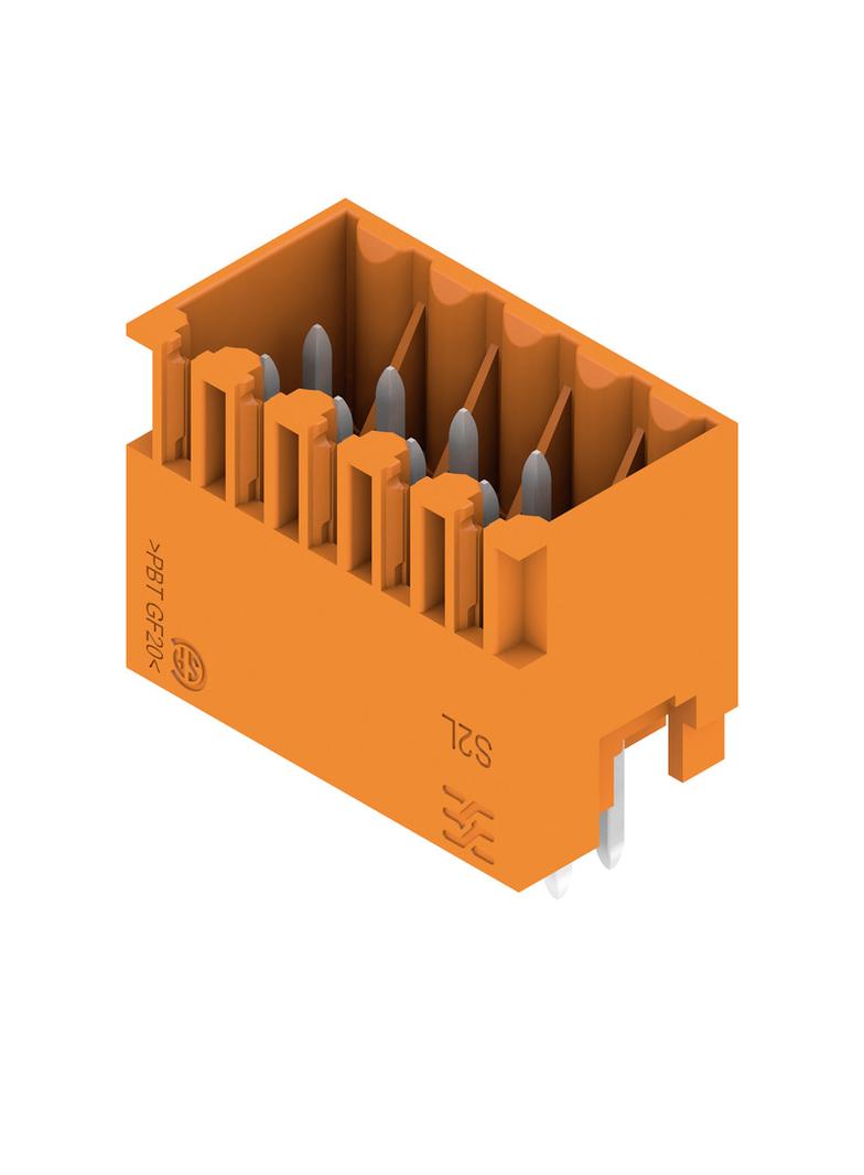 S2L 3.50/10/180G 3.5SN OR BX Wtyki PCB (złącza płyty), 3.50 mm, Liczba biegunów: 10, kąt odejścia: 180° /96szt./ 1728810000 WEIDMÜLLER