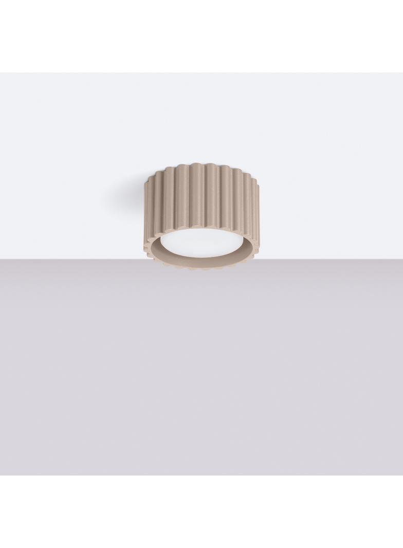 SOLLUX Plafon AURA 1 taupe Gx53 ; SL.1817