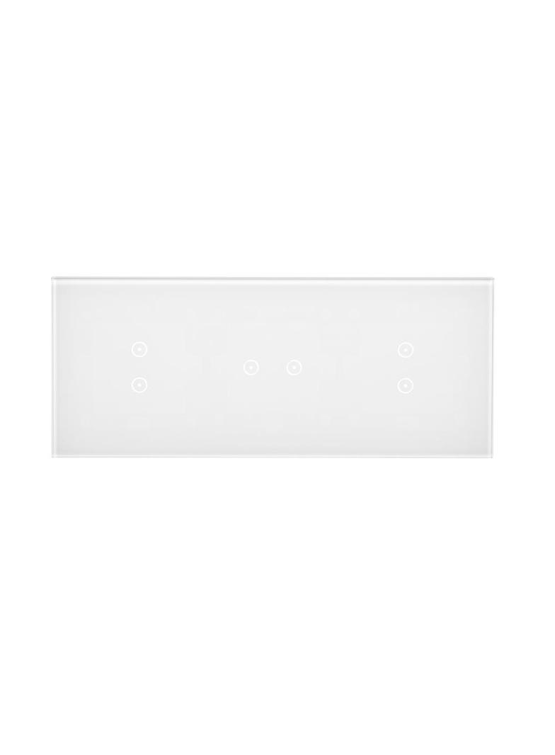 Simon 54 Touch Panel dotykowy S54 Touch 3 moduły 2 pola dotykowe pionowe + 2 pole dotykowe poziome + 2 pola dotykowe pionowe biała perła DSTR3323/70 KONTAKT