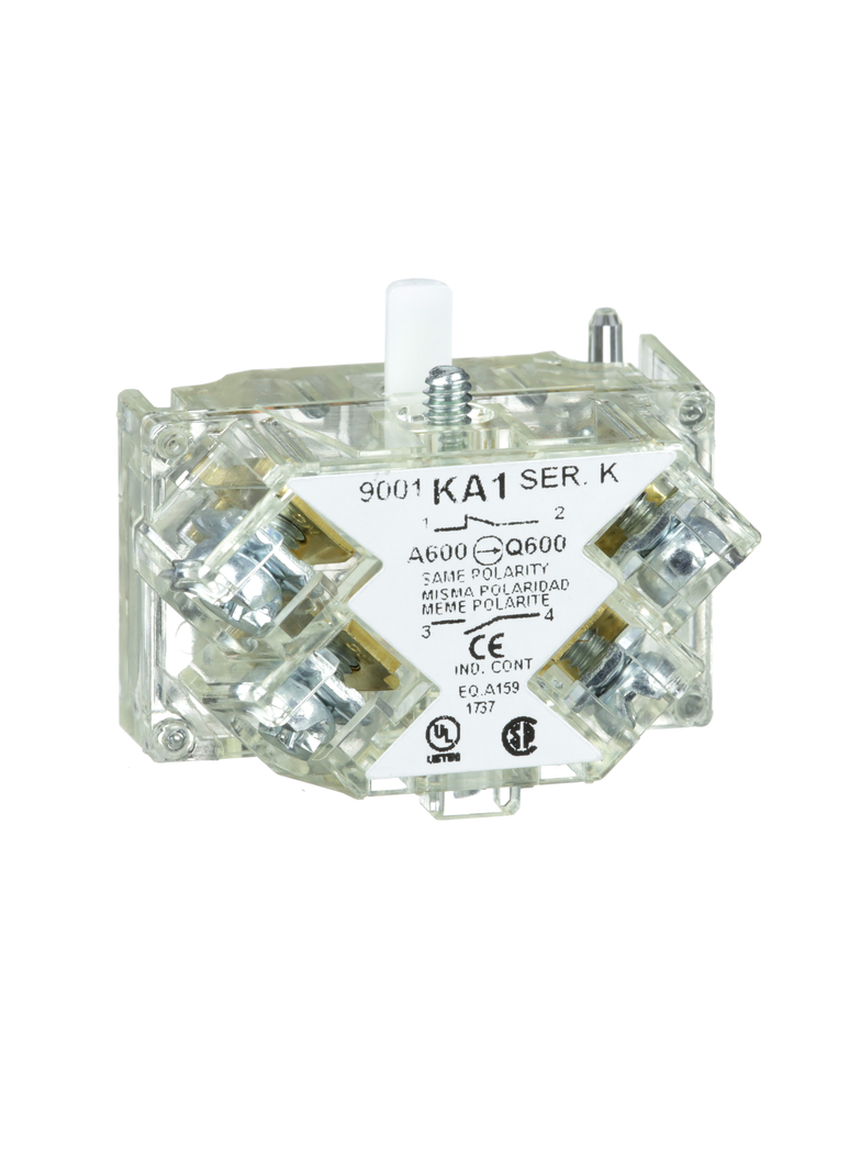 Harmony 9001K Blok styków z zaciskami ochronnymi, 1N/O+1N/C