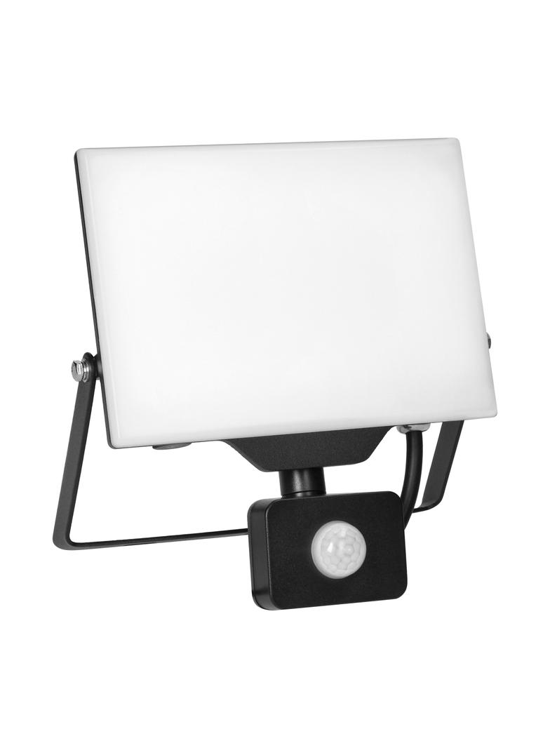 PORTO S LED 50W naświetlacz z PIR, 4000lm, IP44, 4000K, aluminium + poliwęglan
