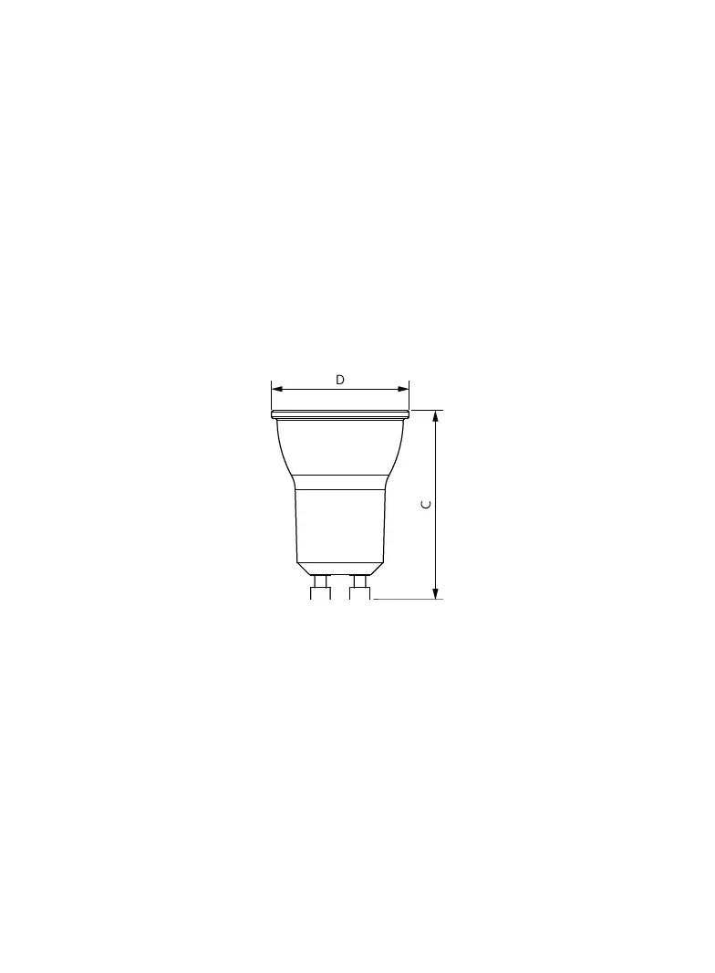Żarówka LED 3,5W=35W 250lm 2700K barwa ciepła MR11 GU10 3,5W-35W WW 36st. 2700K barwa ciepła SRT6 PH