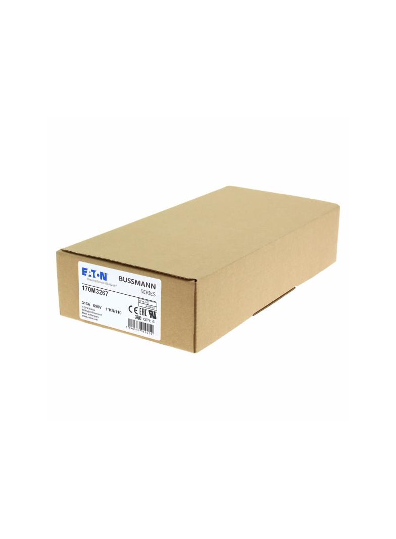 315A 690V 1*KN/110 aR INDICATOR FUSE Wkładka szybka 315A AC 690V compact DIN 1 45x58x134 m 170M3267