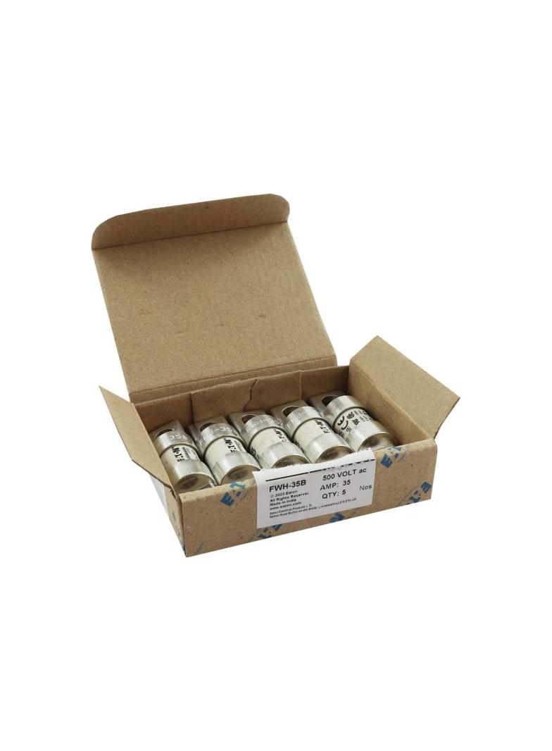 35A 500V AC HIGH SPEED FUSE Wkładka szybka 35A AC 500V DC 500V 21x81 mm UL FWH-35B EATON