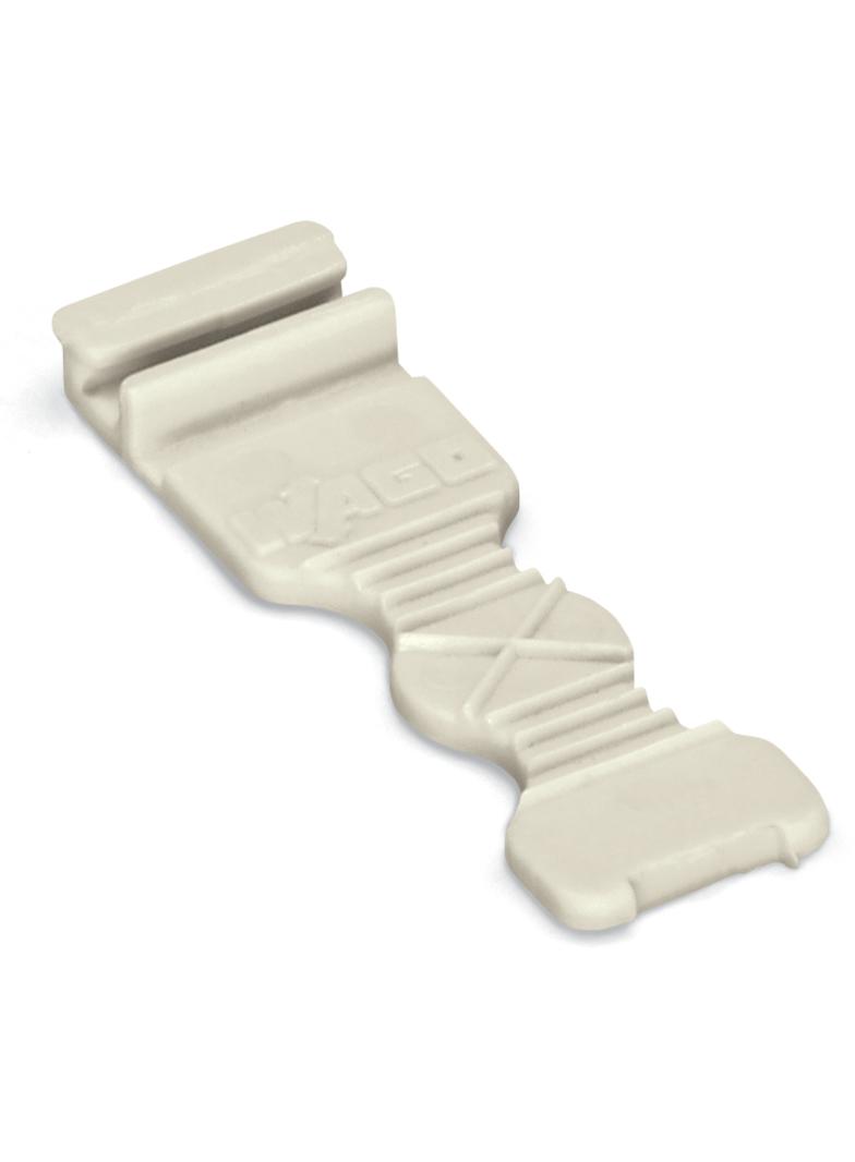 płytka odciążająca przewody jasnoszara