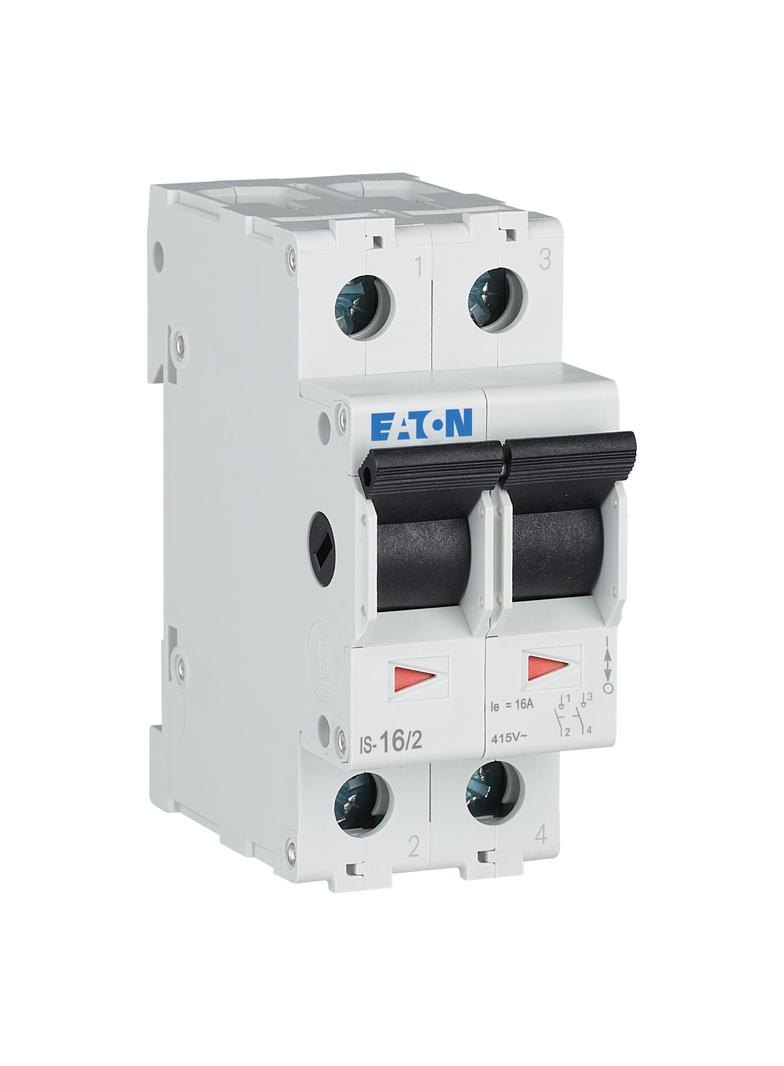 IS-16/2 Rozłącznik główny izolacyjny modułowy 2P 16A 276255 EATON