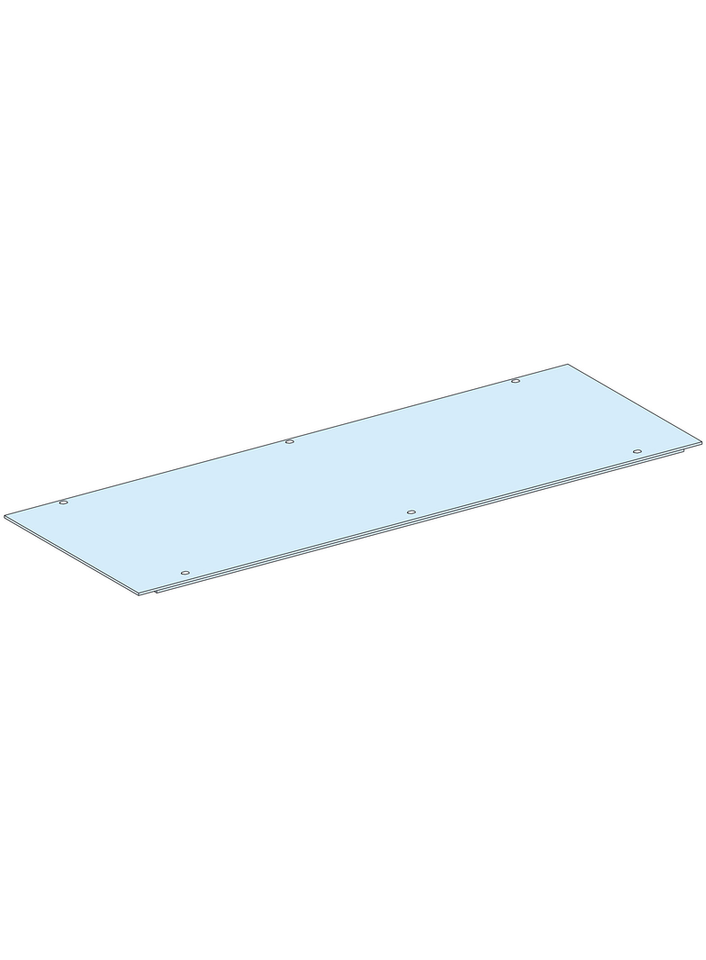 Rozdzielnice PrismaSet, panel tylny IP55 650mm